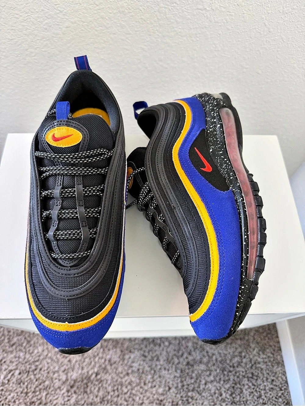 Nike Air Max 97 ACG Terra Black/Blue/Yellow/Red DB4611-400 Size 11 Men's